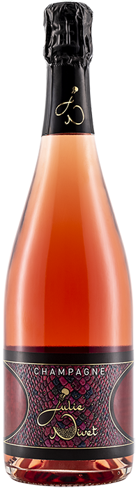 Champagne rosé Julie Nivet