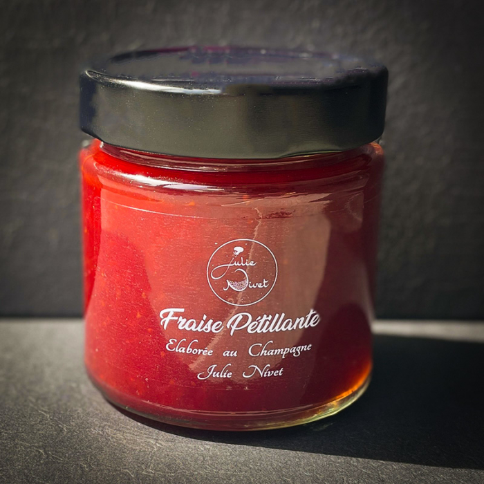 Confiture Fraise Champagne Julie Nivet