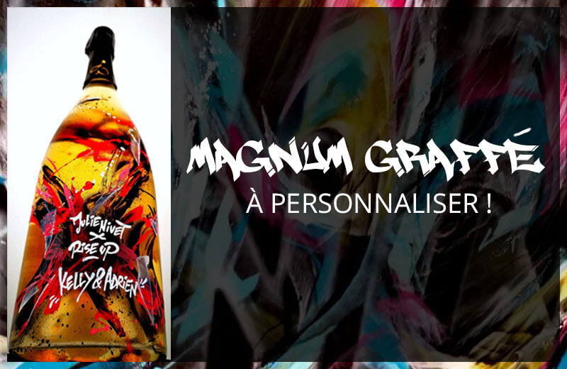Magnum graffé par Rise up